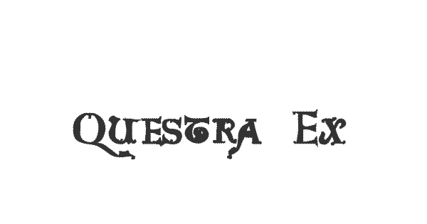 Questra Extra ST font thumb